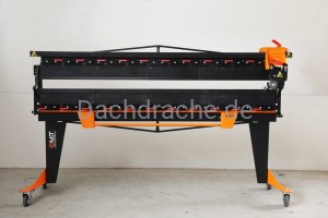Segmentschwenkbiegemaschine OLMET SG3/2200, 3-teilig, mit Rollmesser