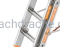 Drabina Layher Topic 1040 uniwersalna 3x14 szczebli
